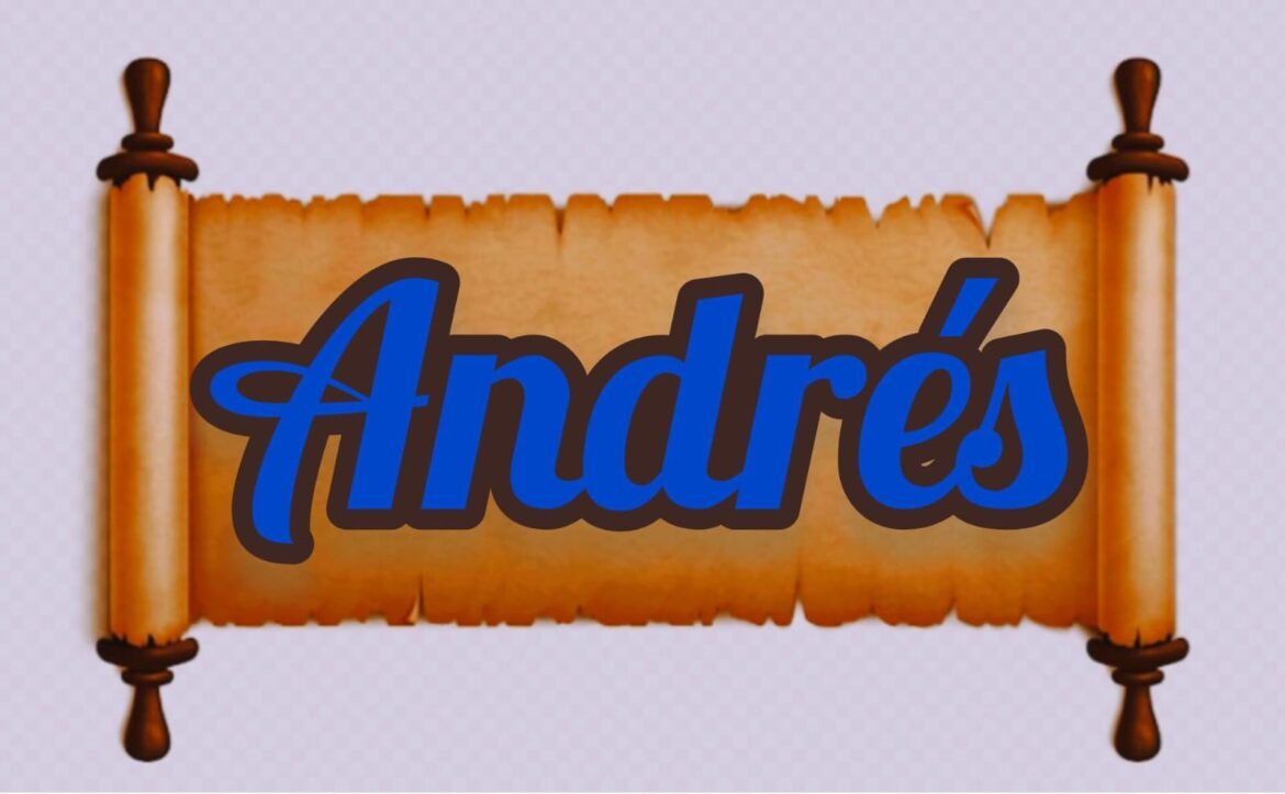 Háblame Señor, con un nombre: Andrés