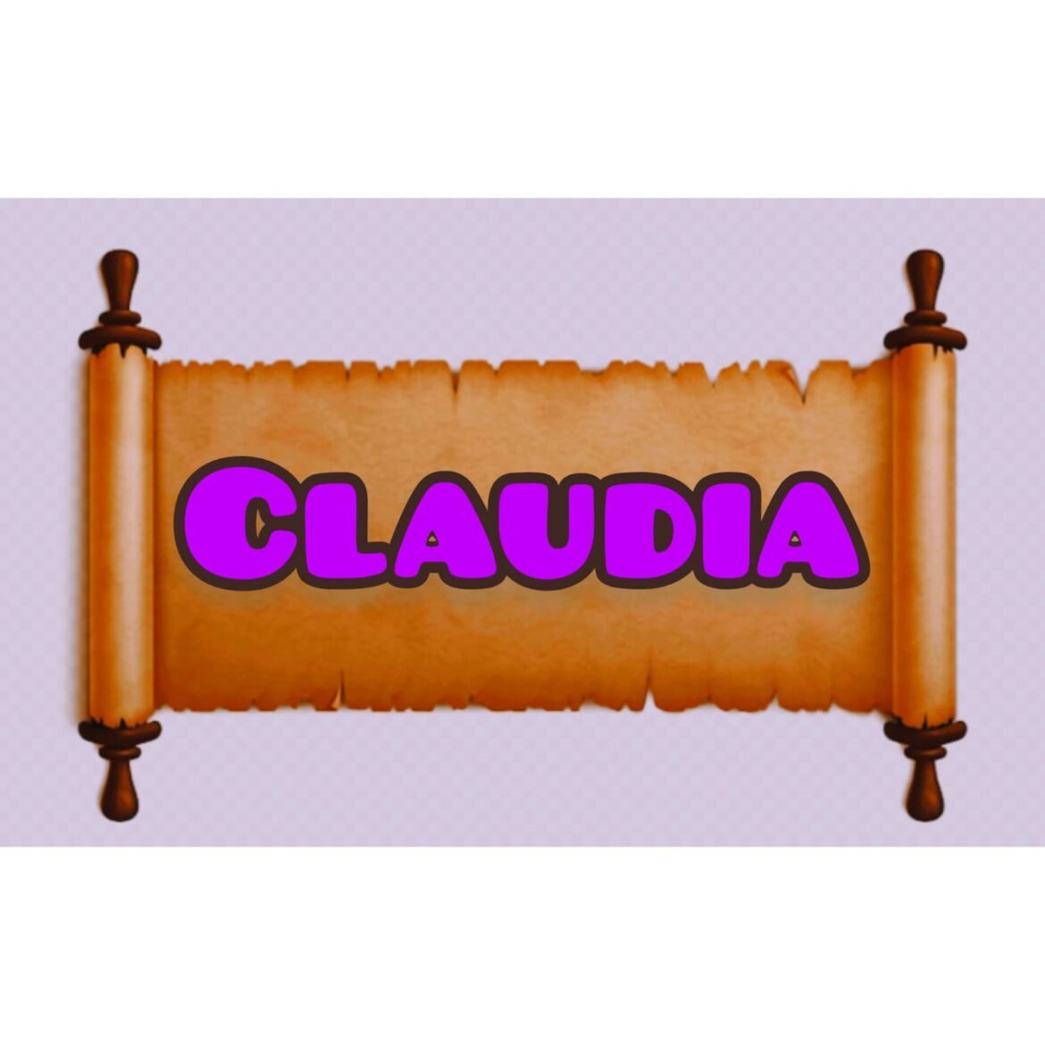 Háblame Señor, con un nombre: Claudia